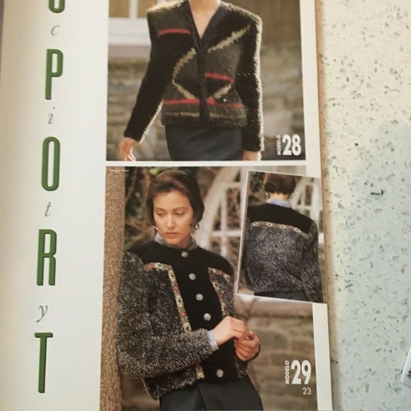 Katia Knitting Pattern Book 57 Sweaters Autumn Winter in English and Spanish #21 - Picture 8 of 12